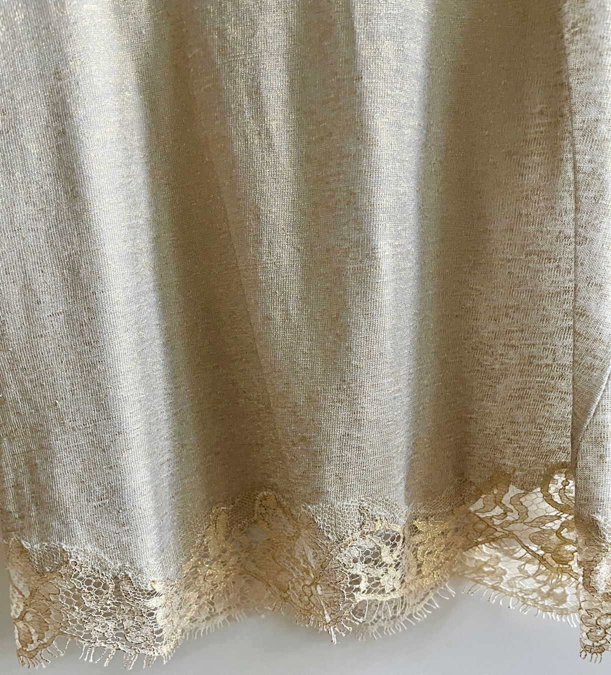 Top: Orwell, Top, gold, Spitzen – Usato da Bern venduto da cubus01 1
