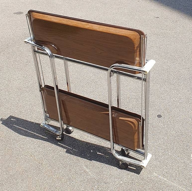 Carrelli di servizio: Servier-Boy/Wagen aus den 70er, klappbar – Usato da Winterthur venduto da BauTeilLaden2000 1