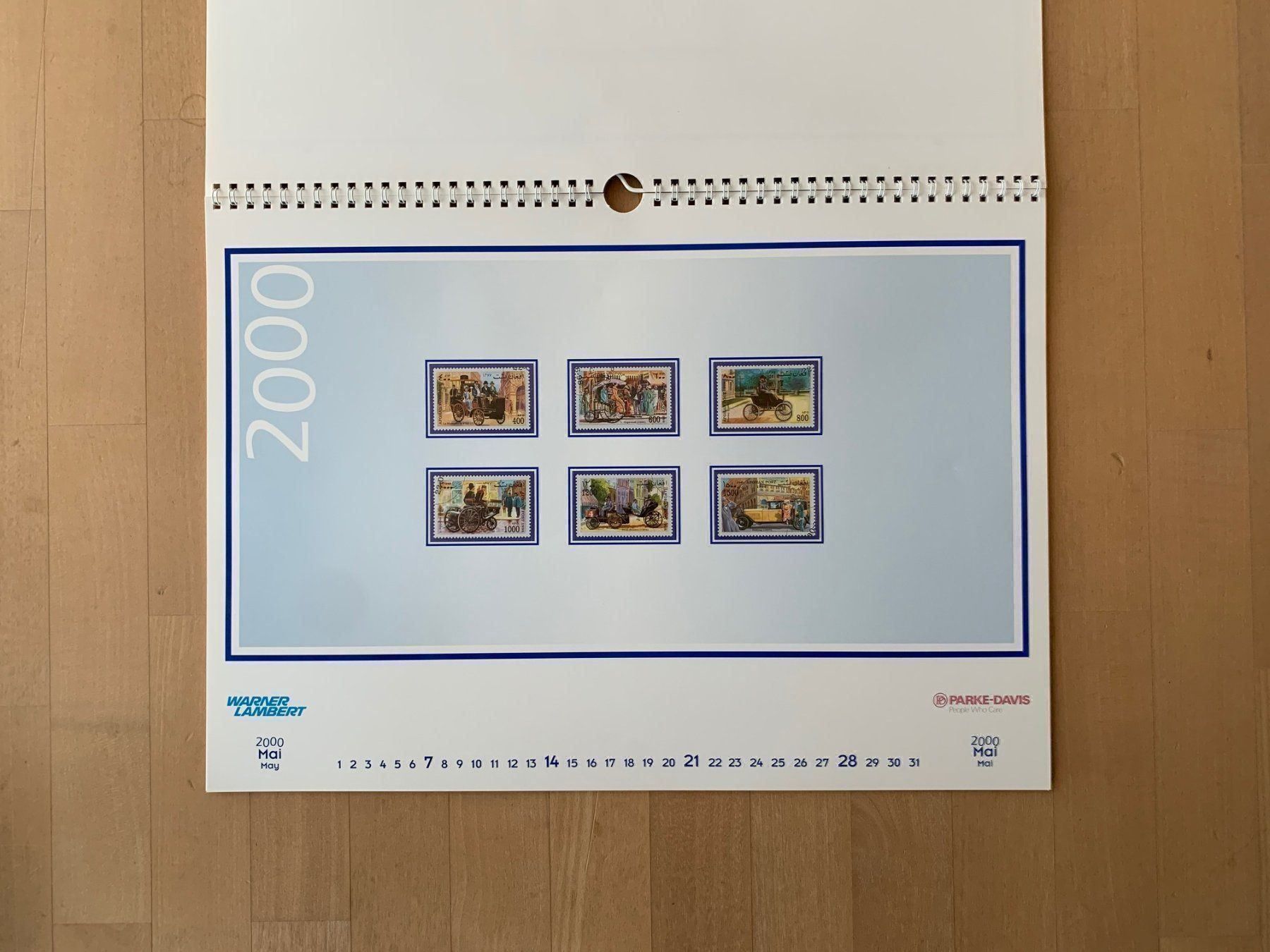 Tutti i francobolli: Briefmarkenkalender 2000 – Usato da Zollikon venduto da Xblanka 6