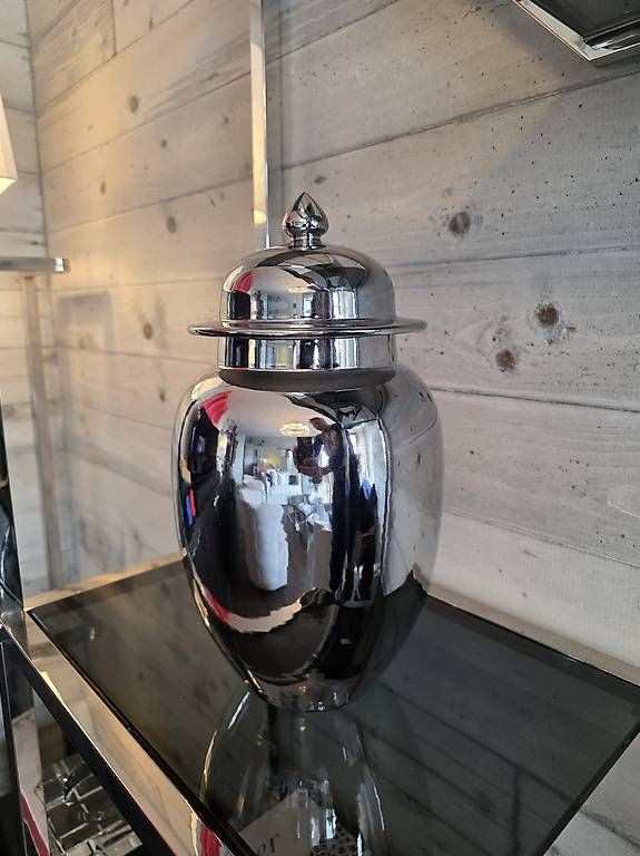 Vasi & Recipienti: 2 Designer Vasen silber Imperial Interiors – Usato da Pfäffikon SZ venduto da PBGSZ 2