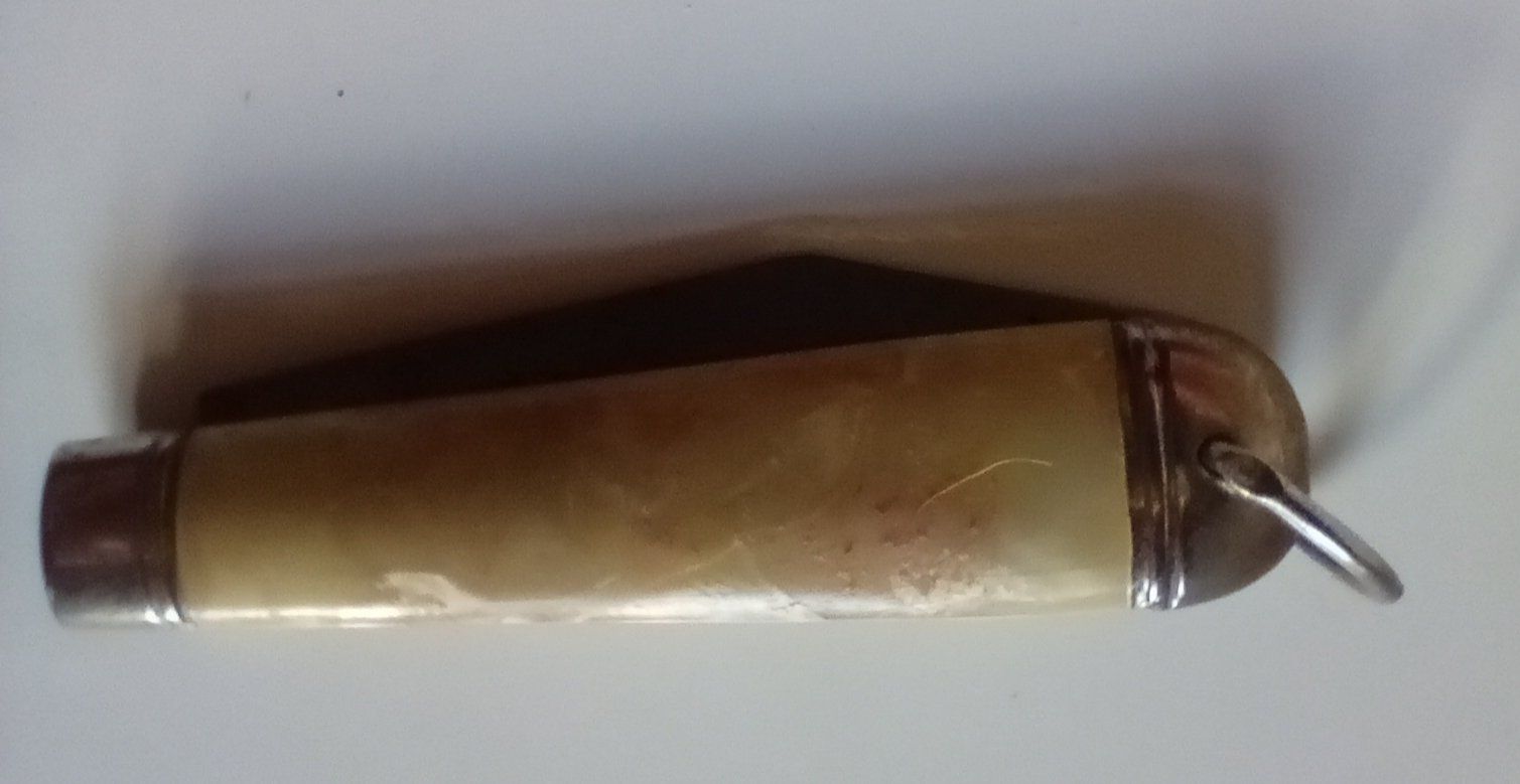 Taschenmesser: Vintage Sackmesser Richards Sheffield Perlmuttschale England – Gebraucht aus Oberdorf BL von Barocki888 2