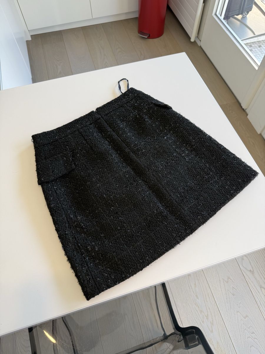 Morgan Gonne: Mini jupe MORGAN noir brodée taille - 34 – Nuovo (secondo la descrizione) da Genève venduto da iry_67wr 4