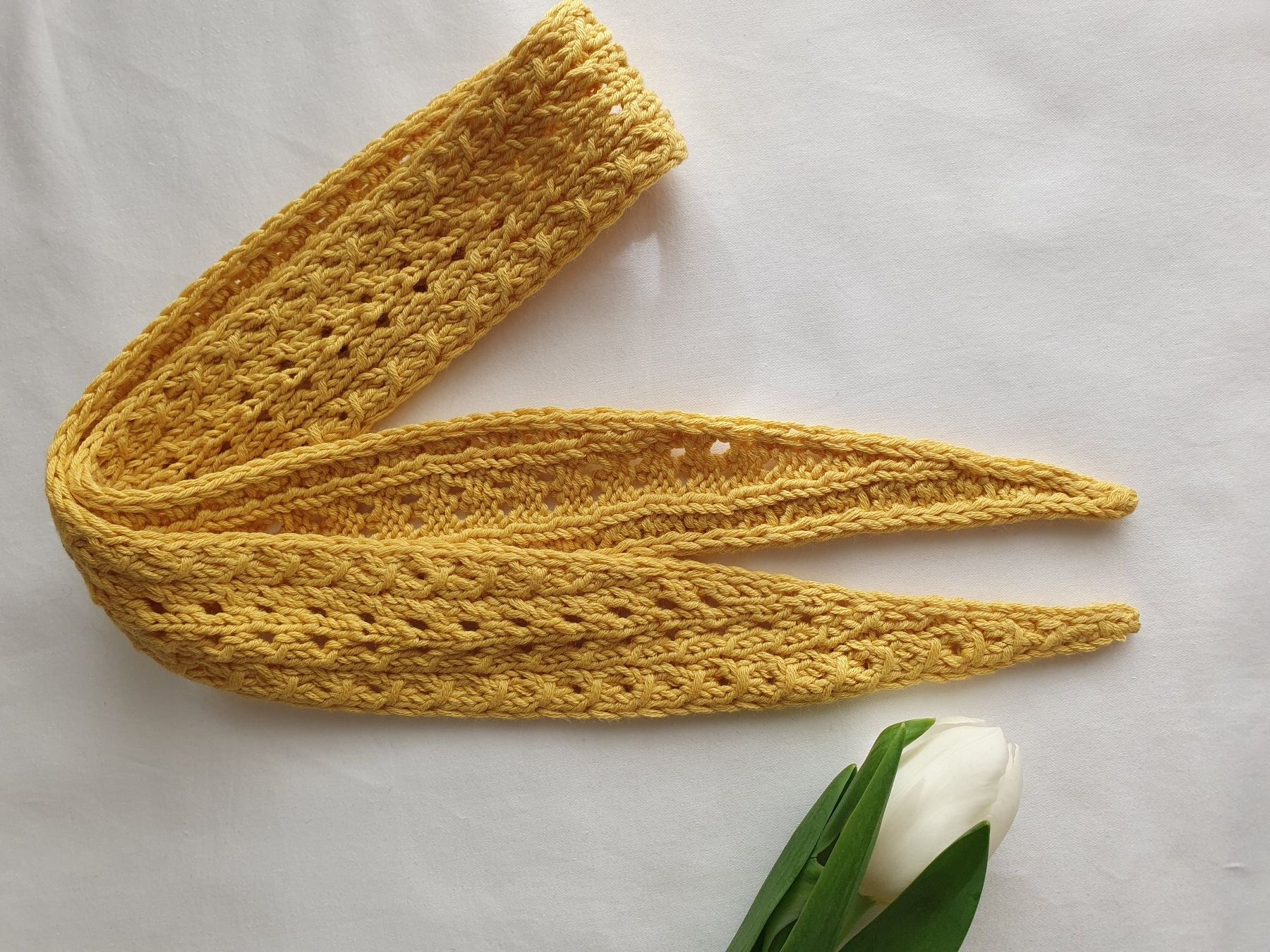 Foulard & Sciarpe: Mini scarf, Strickschal, Handgestrickt, Unikat, Geschenk – Nuovo e nell'imballaggio originale da Neunkirch venduto da Sandramay 2