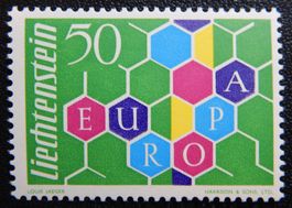 Liechtenstein Kat. 398a Europa ** 1960 Kat. 90 Euro