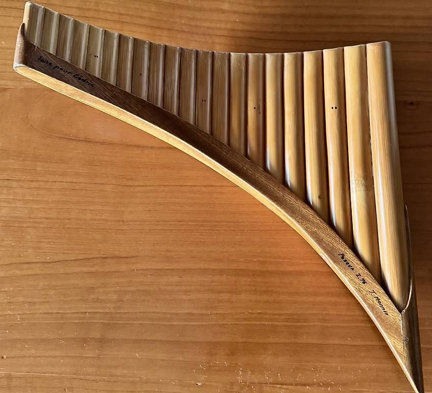 Musikinstrumente: Flûte de Pan – Gebraucht aus Hauterive NE von hy644g 1