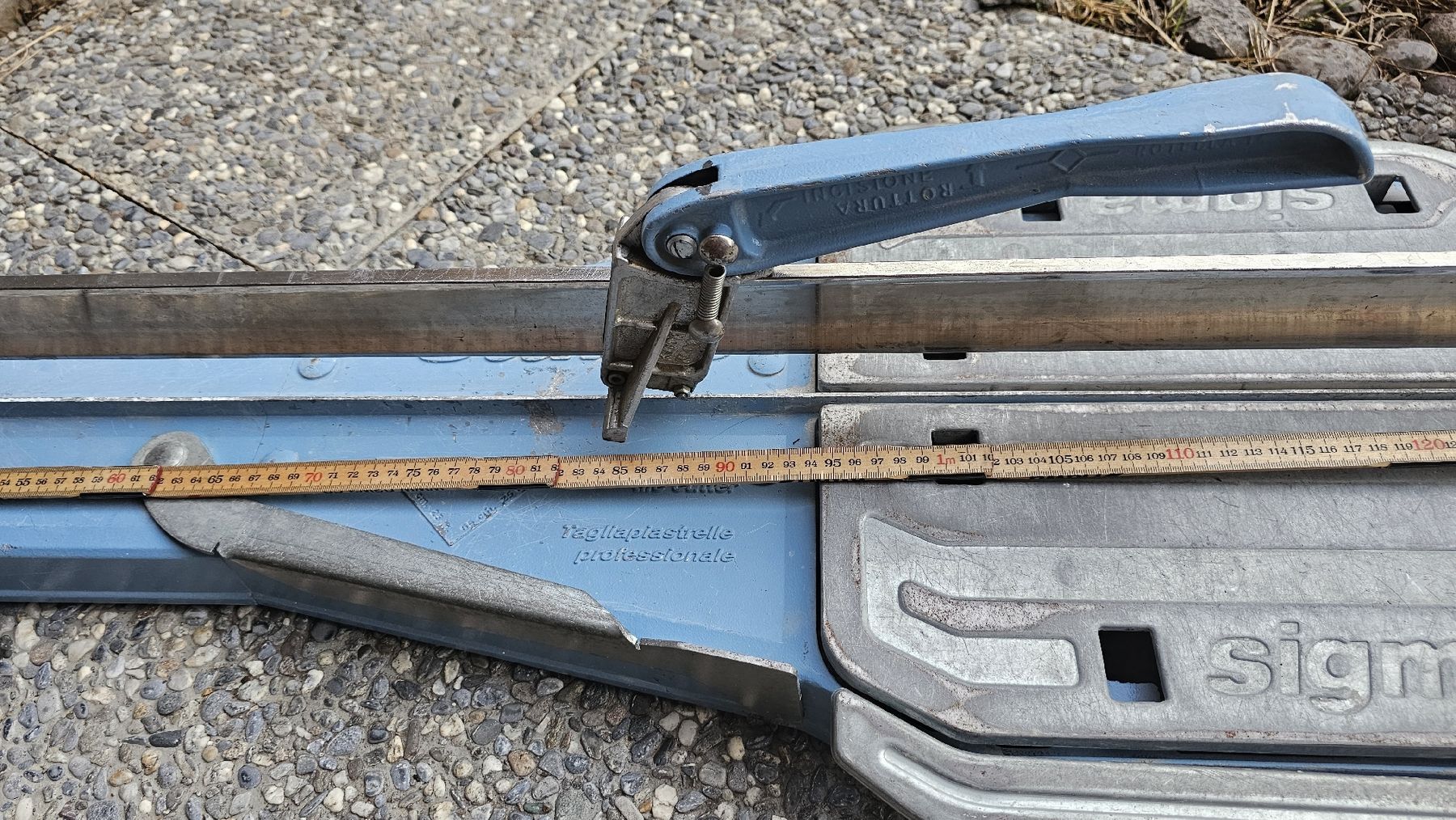 Sigma Tous les outils: Plattenschneider Sigma blau gebraucht – D'occasion à Eschenbach SG par 1kg 3