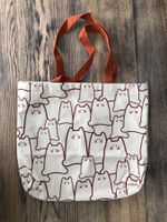 Herzige Tasche Shopper mit Katzen Motiv