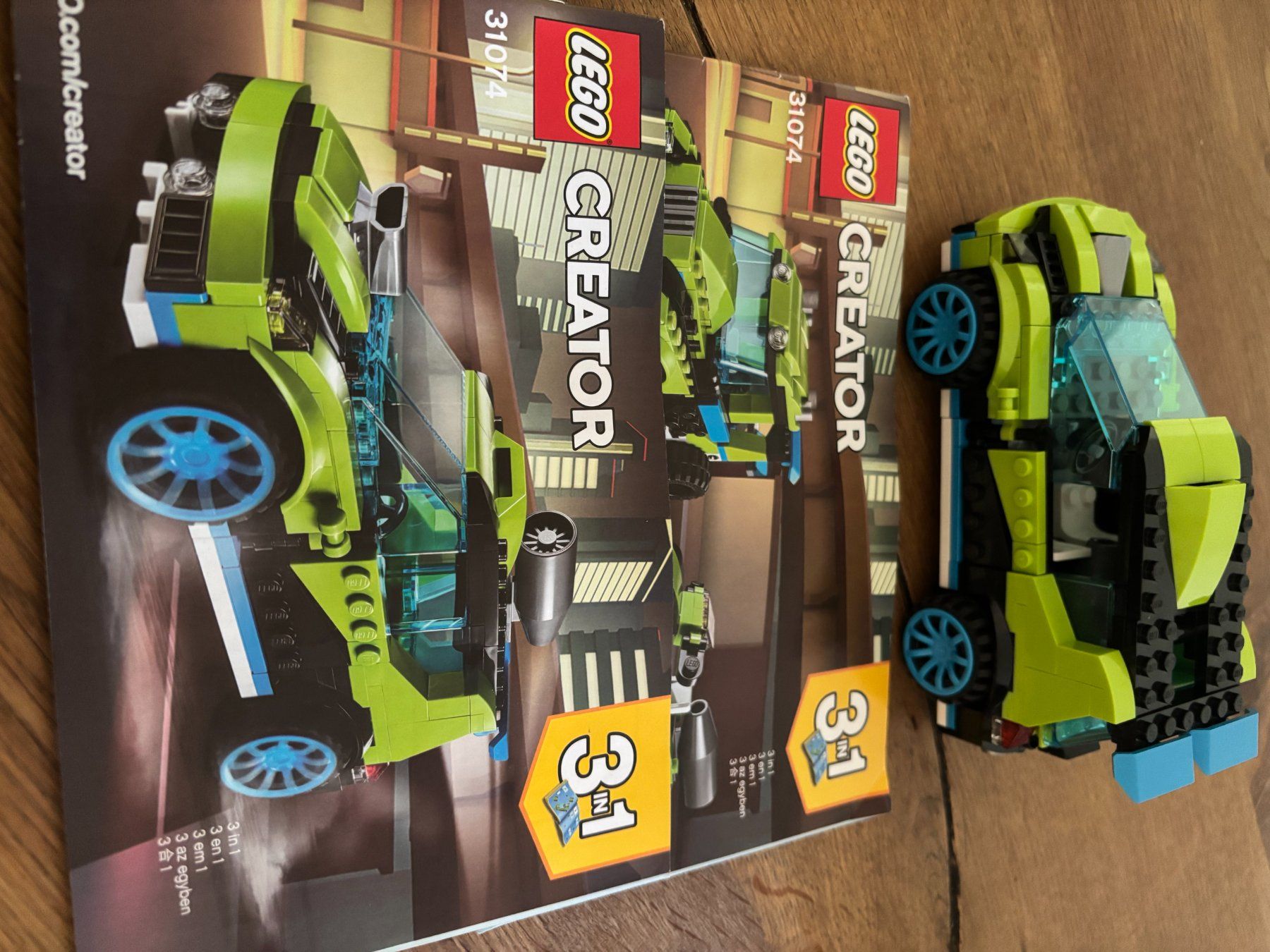 Lego Giocattoli: LEGO Creator 31074 Auto neuwertig mit Anleitung – Usato da Dübendorf venduto da ale_77me 1