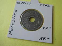 Palästina 1942, 10 Mils