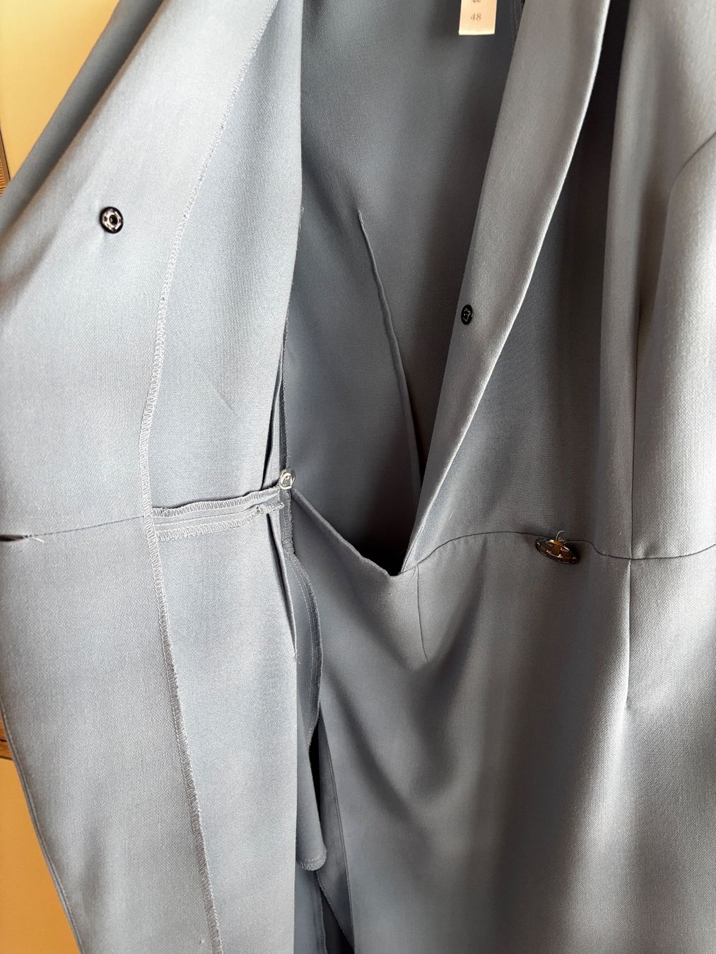 Vestiti: Schicker, hellblauer Sommer-Blazer als Kleid, Grösse 44 – Usato da Cham venduto da ninochka02 1