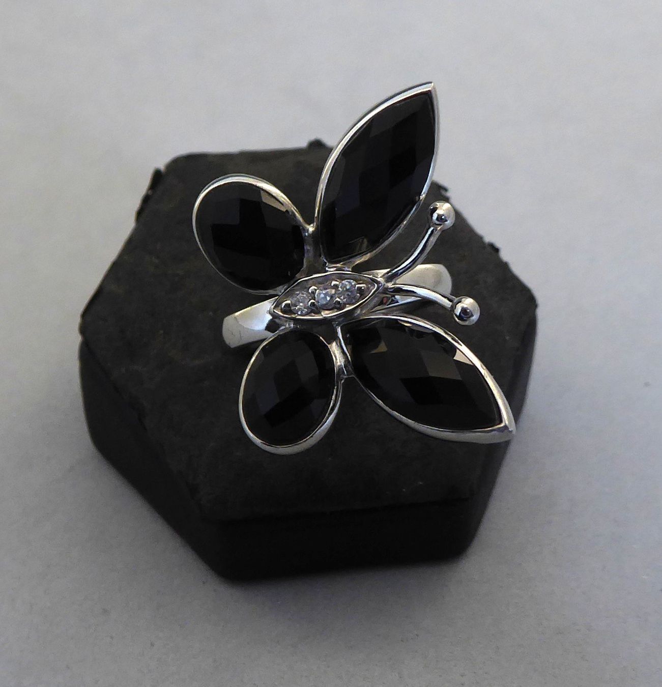 Anelli: Ring 925 Silber, mit synthetischen Steinen – Usato da Muri AG venduto da Lineli2020 1