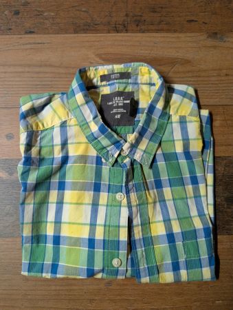 HM Hemd, XL, kariert, Sommerhemd