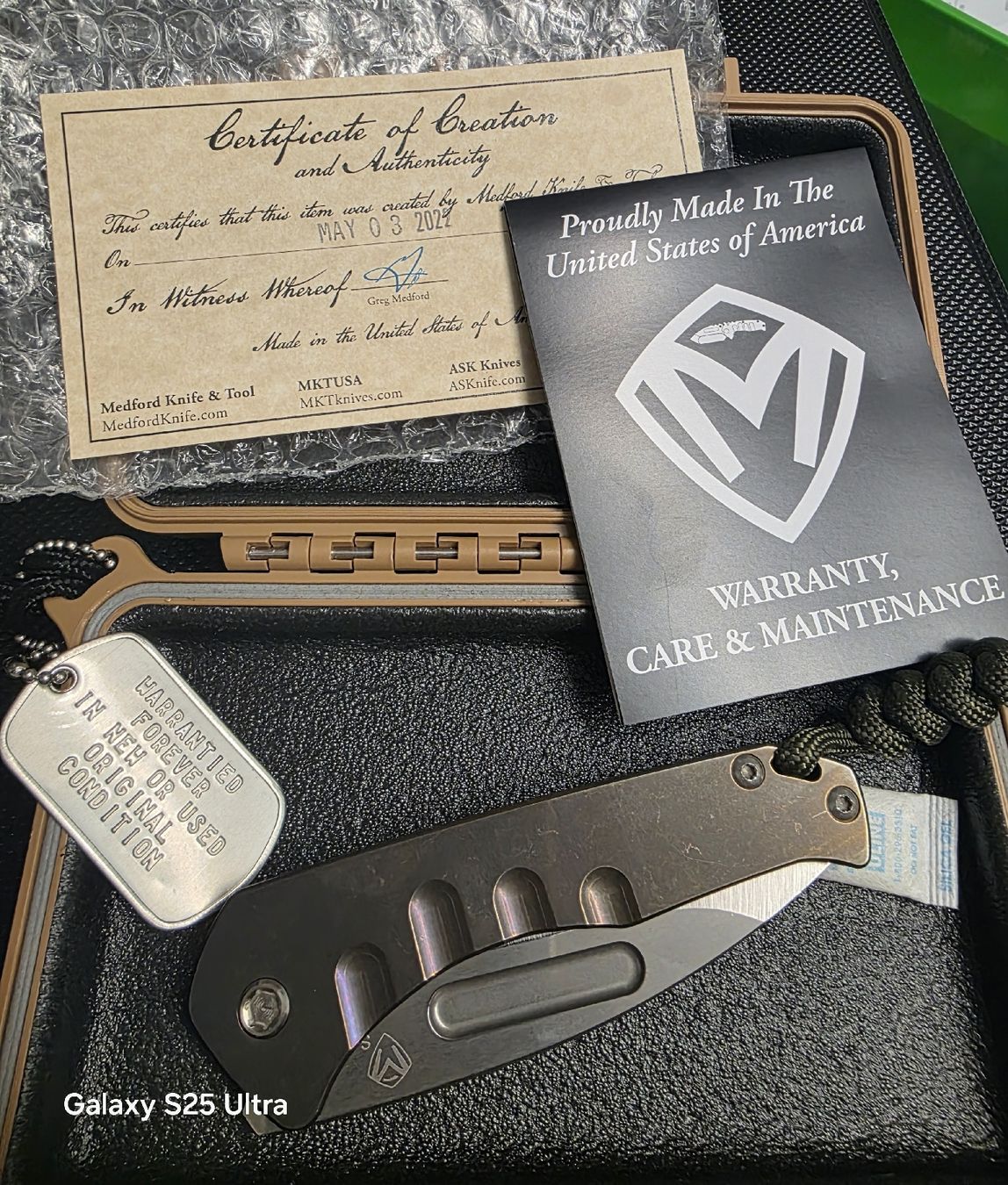 Couteaux de poche: superbe couteau Medford – D'occasion à Prez-vers-Siviriez par GiovanniTenaglia 2