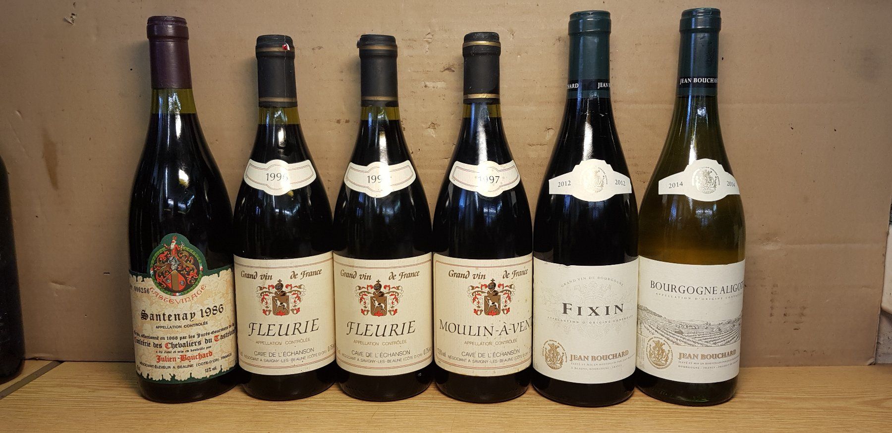 Wein: 6 Fl. Burgund 1986 - 2014. #1899 – Neu (gemäss Beschreibung) aus Schöftland von Topdeal4