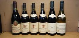 6 Fl. Burgund 1986 - 2014. #1899