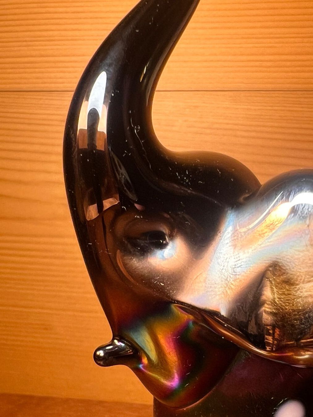 Figuren: Vintage Glass Elephant Paperweight – Neu (gemäss Beschreibung) aus Lausanne von NYC67 4