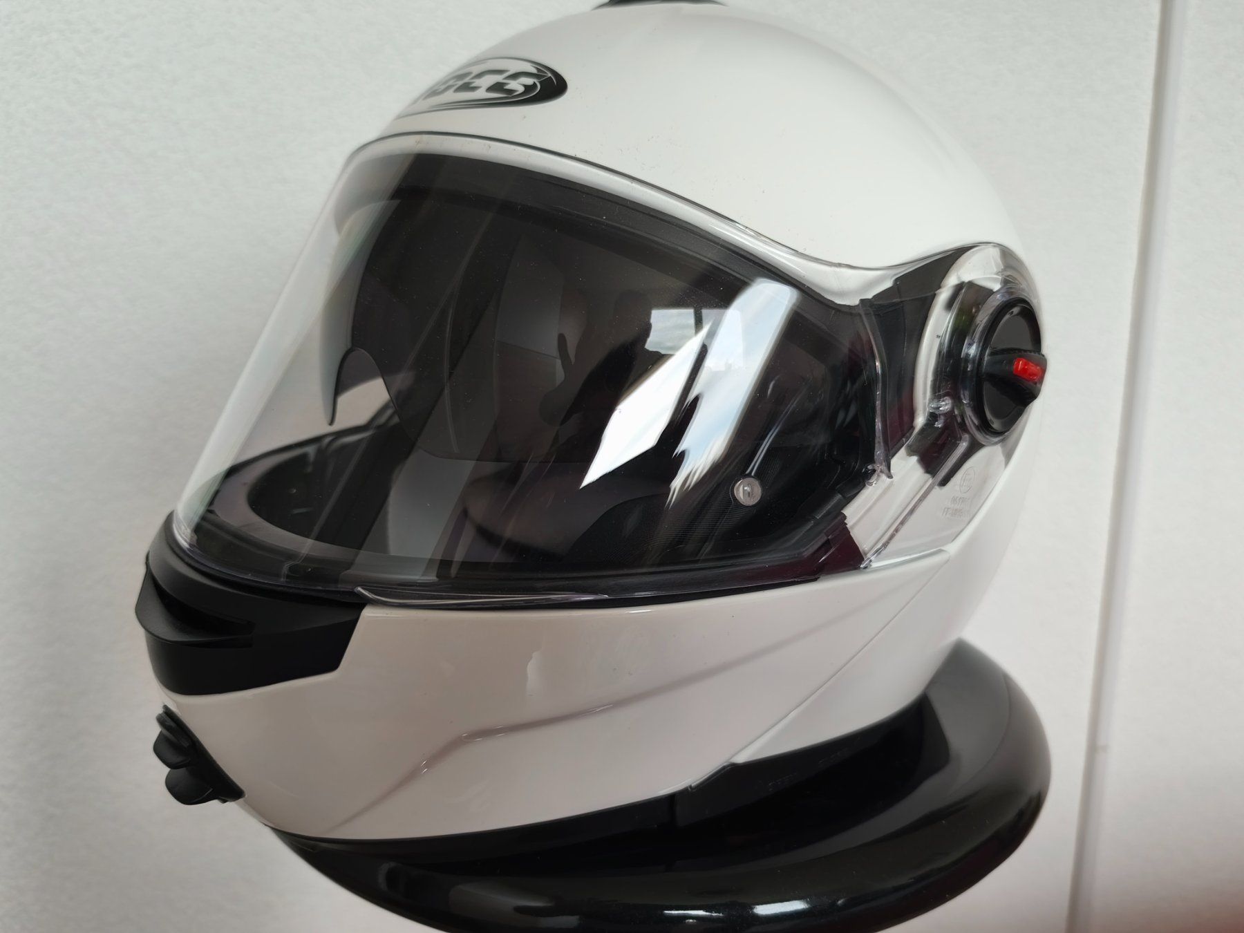 Casques & visières: Motorradhelm weiss – D'occasion à Wattenwil par 8bherd10