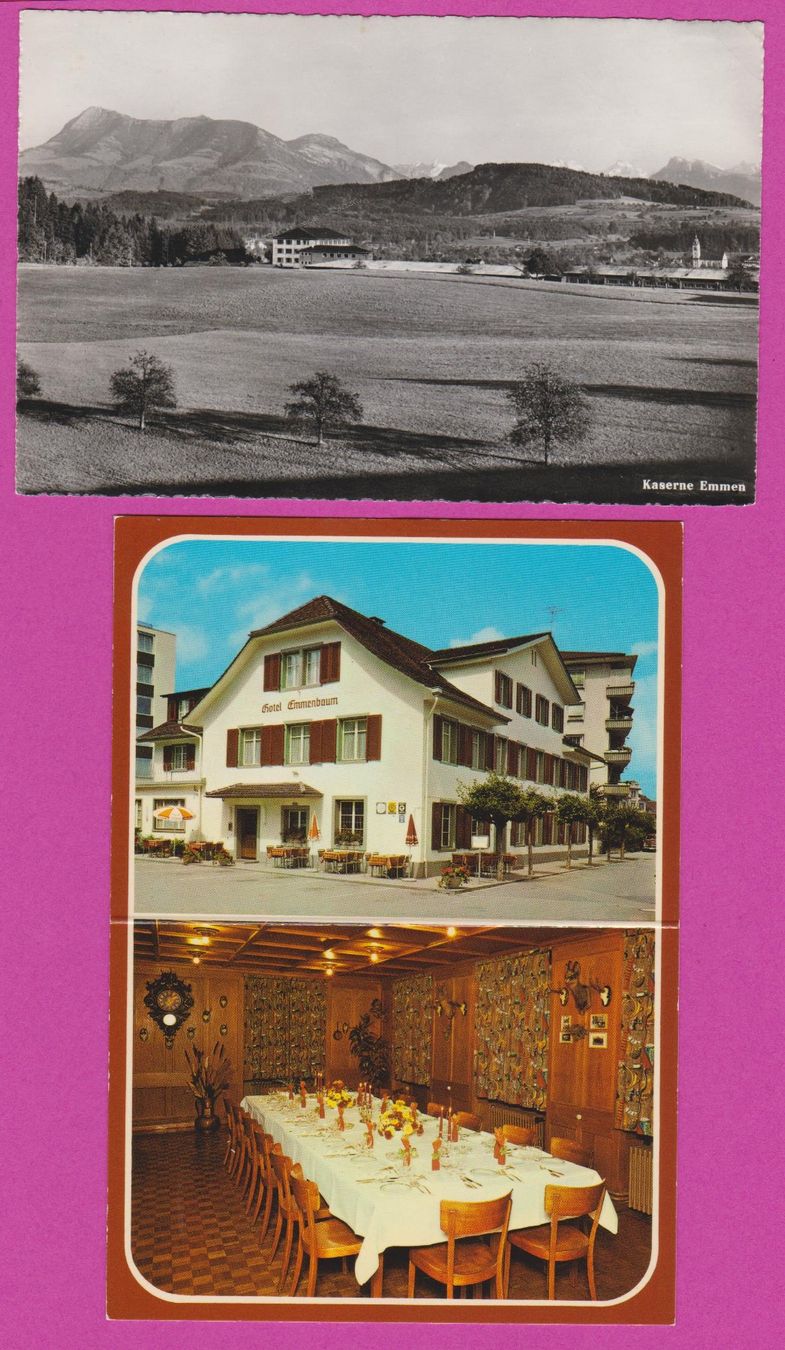 Cartoline postali: 8 x Gerliswil / Emmenbrücke   :   8 alte Ansichtskarten – Usato da Vitznau venduto da Ropaku 4