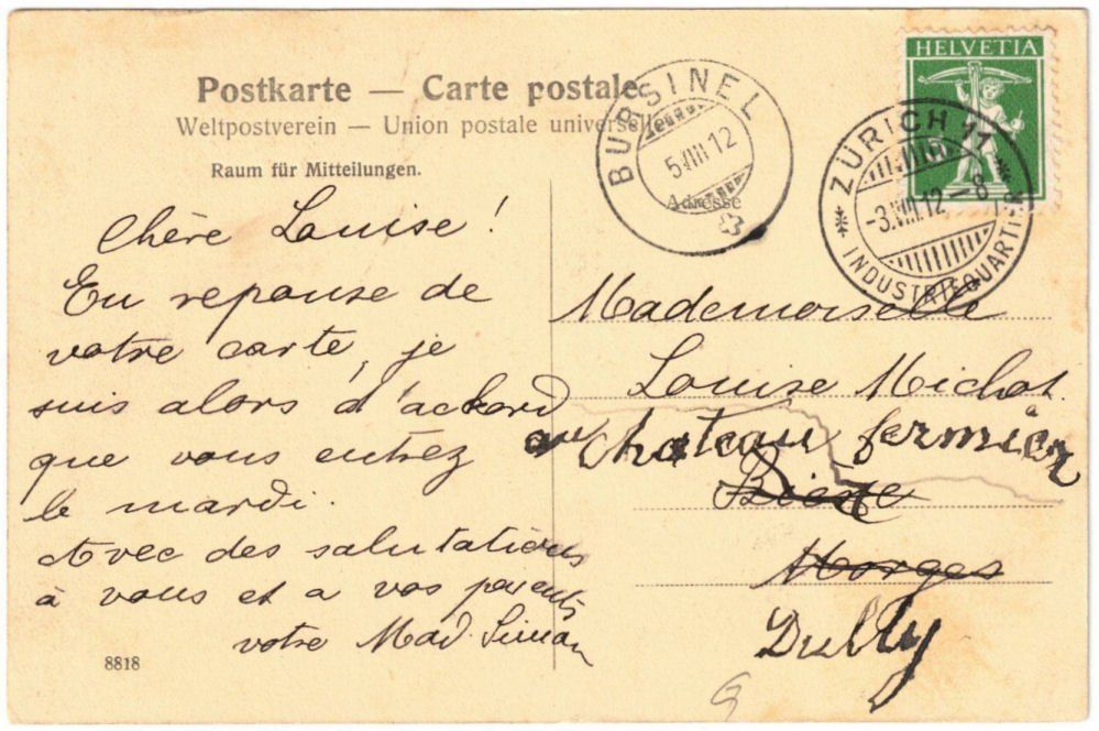 Cartoline postali: Zürich - Standseilbahn Dolder – Usato da Binningen venduto da Mountainrider 1