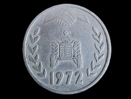 ALGERIEN 1 DINAR 1972