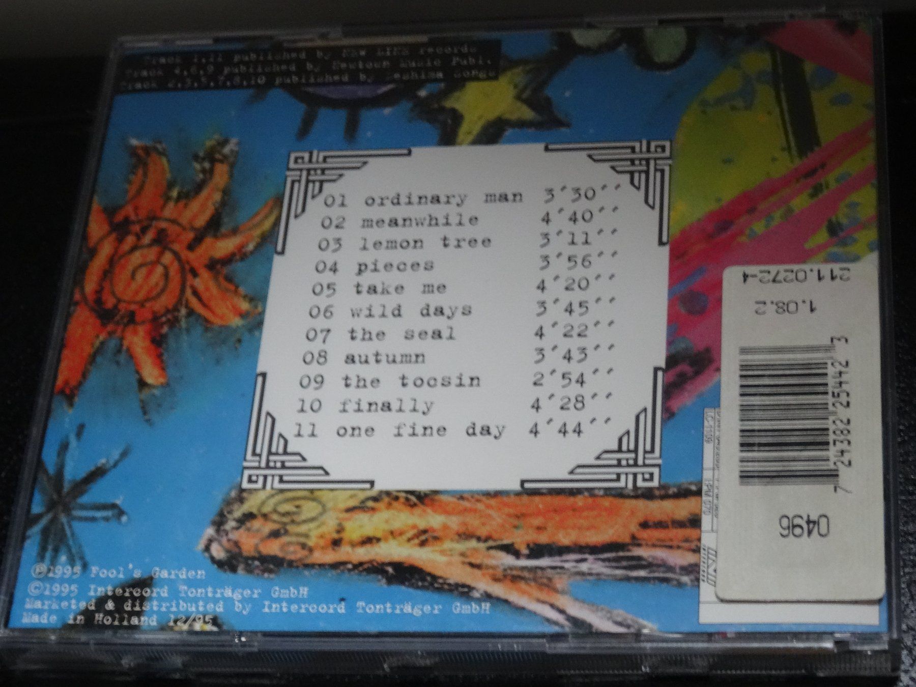 CDs: Fool's Garden - Dish of the day CD – Gebraucht aus Olten von Disc-Ausverkauf 1