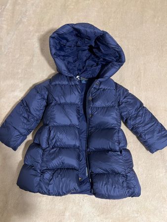POLO RALPH LAUREN Daunenjacke für Mädchen Gr. 3T, dunkelblau