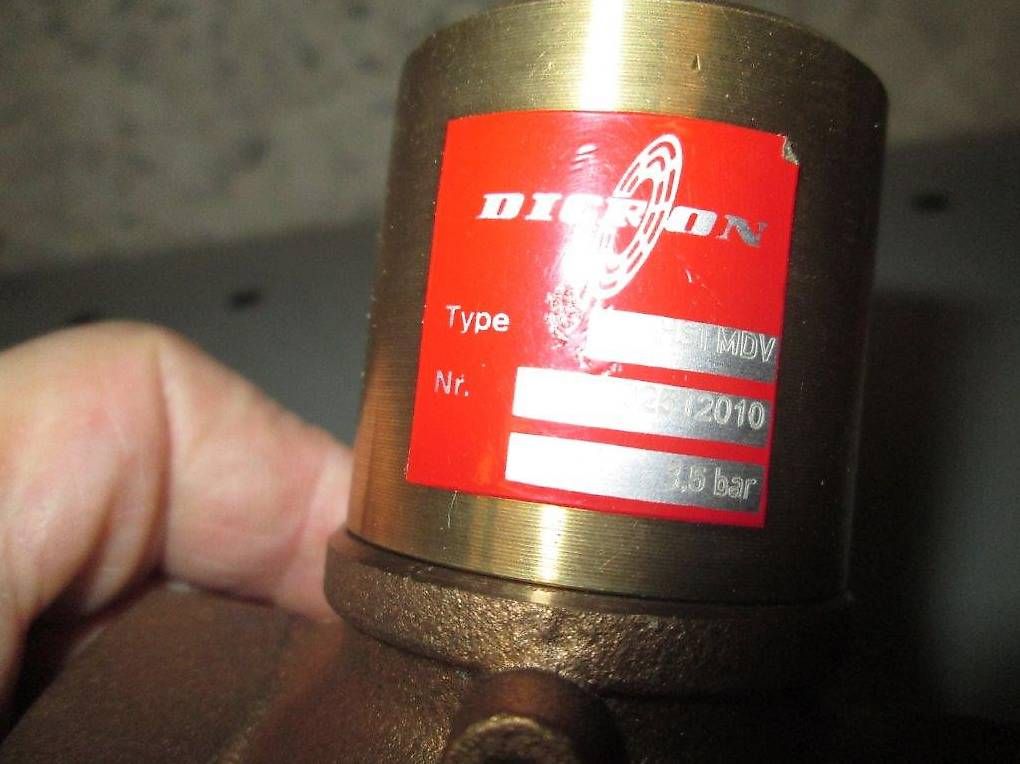 Compressori: Mindestdruckhalteventil Dicron Typ 25HS1 1" (1817-TPH) – Usato da St. Gallen venduto da patge 1