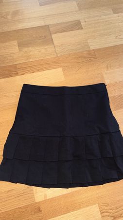 Faltenjupe Orsey, schwarz