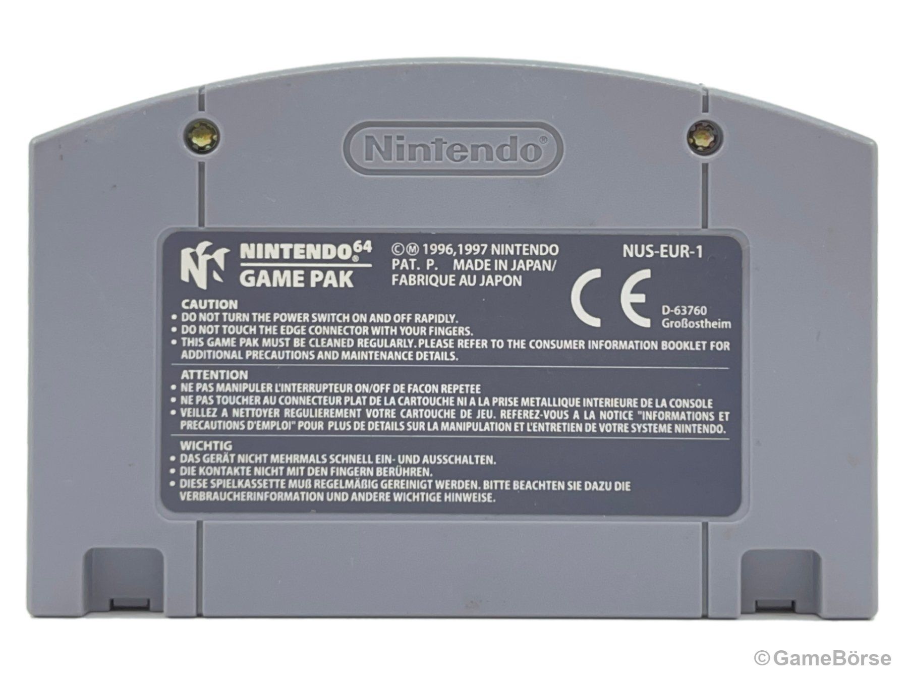 Nintendo Spiele: N64 Forsaken – Gebraucht aus Stettfurt von GameBoerse 1