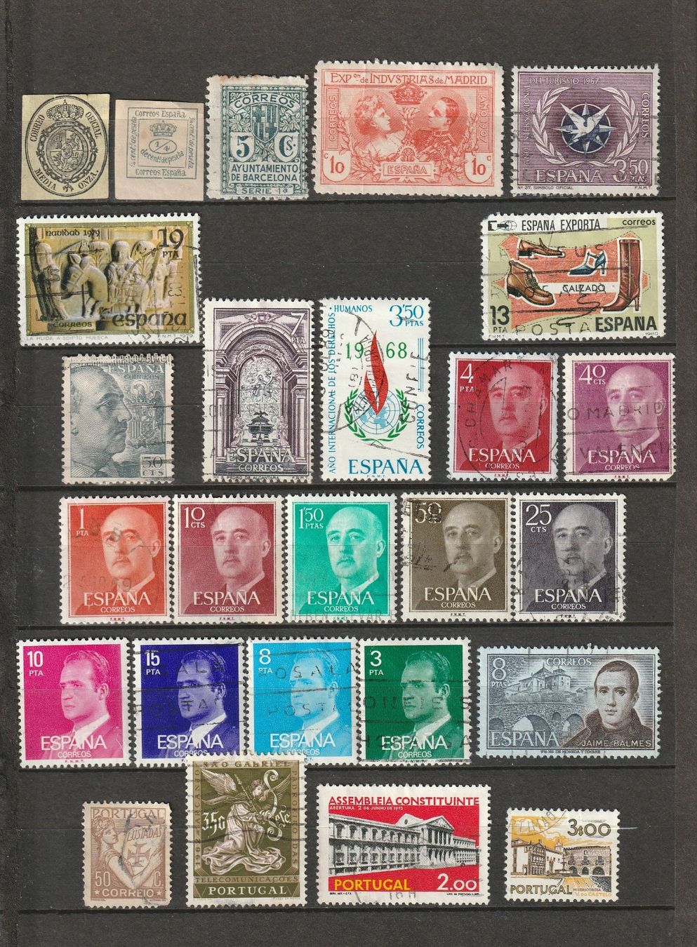 Tutti i francobolli: Alte Briefmarken Spanien & Portugal – Usato da Basel venduto da chrisKB