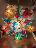 Antike Laterne Weihnachtsbeleuchtung Krippe Vintage