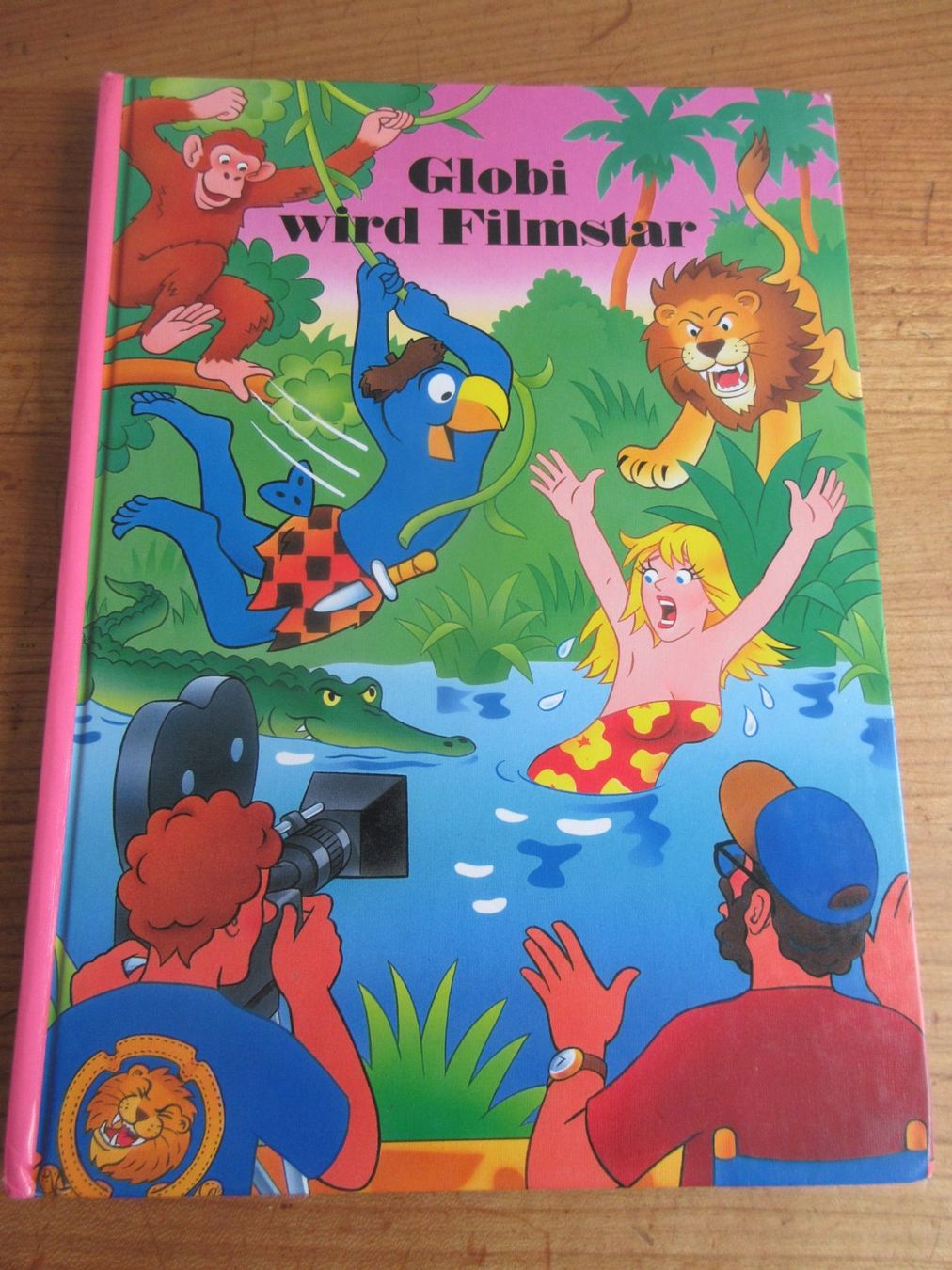 Libri: Globi wird Filmstar, 1. Auflage 2000, unbemalt – Usato da Binningen venduto da Oldfashion