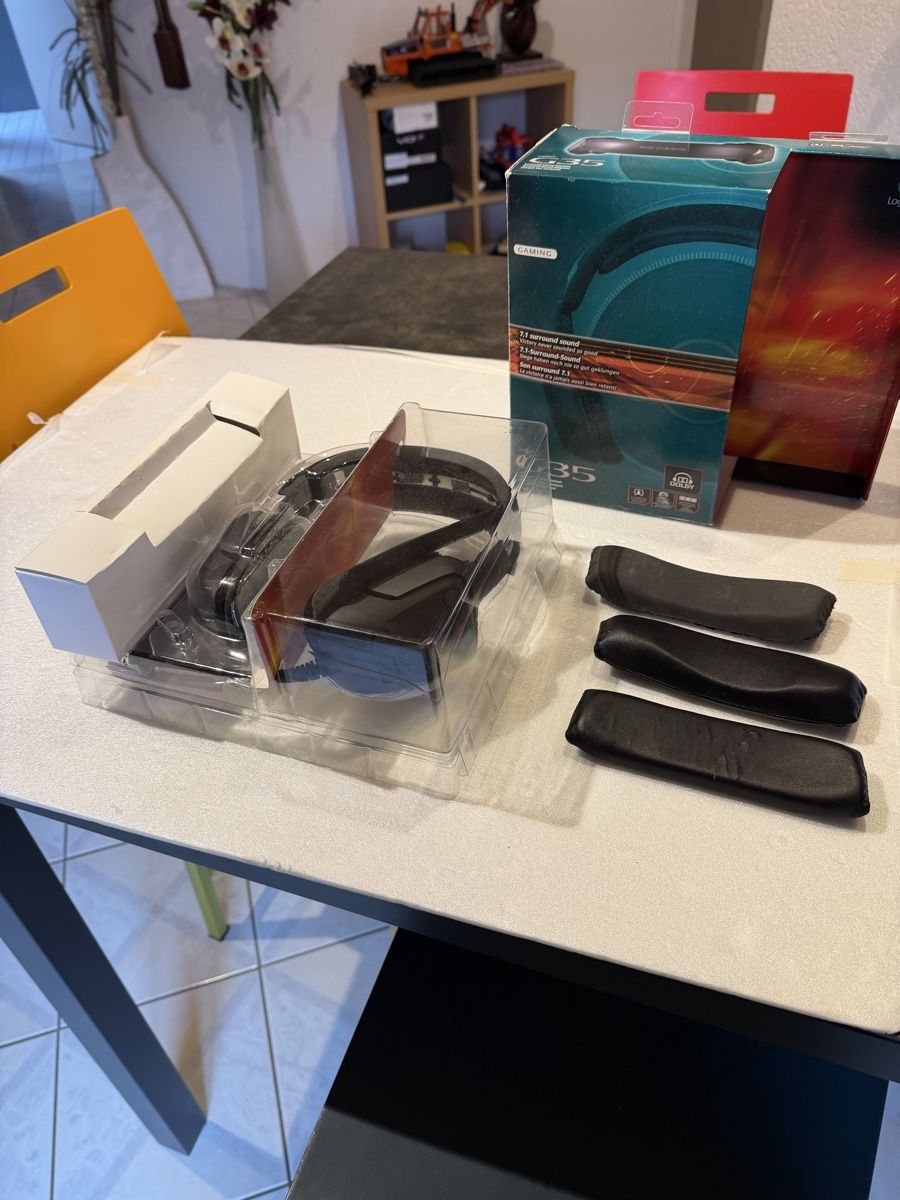 Logitech Cuffie: LOGITECH  G35  CASQUE  SON  SURROUND – Usato da Apples venduto da Gasscret 2