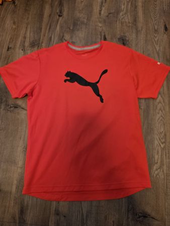 Puma T-Shirt Rot Grösse L sehr guter Zustand