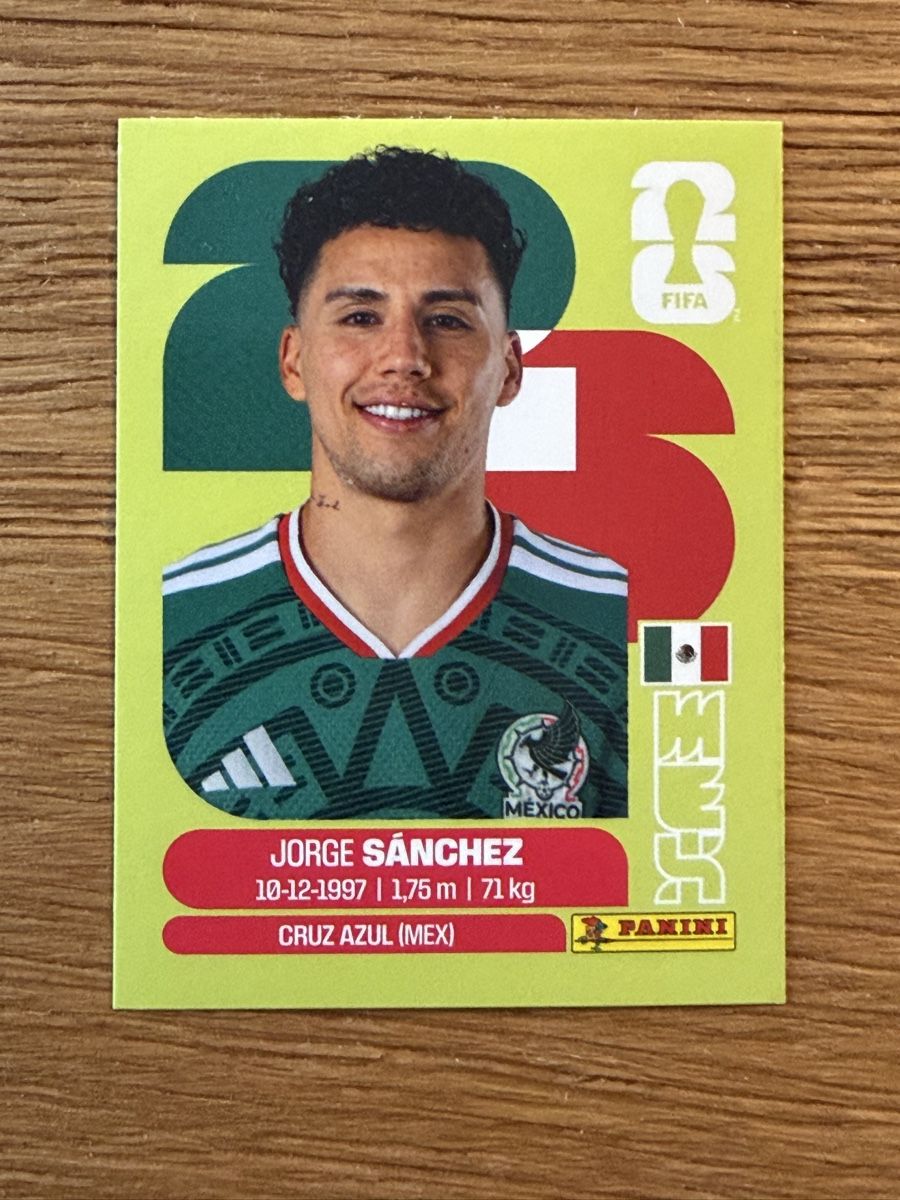 Panini Carte collezionabili: Panini WM 2026 Sanchez MEX 4 – Nuovo (secondo la descrizione) da Reinach BL venduto da Pepe2412
