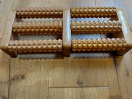 Fussmassageroller, Holz
