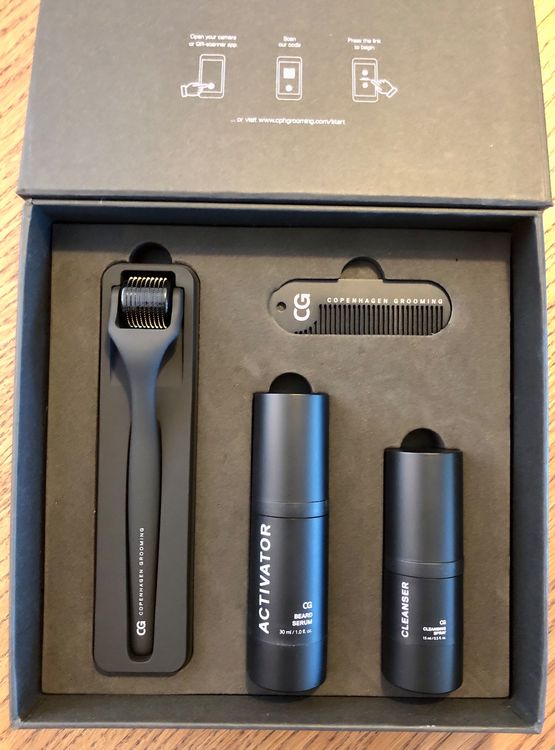 CG Copenhagen Grooming beard derma roller growth kit Kaufen auf Ricardo