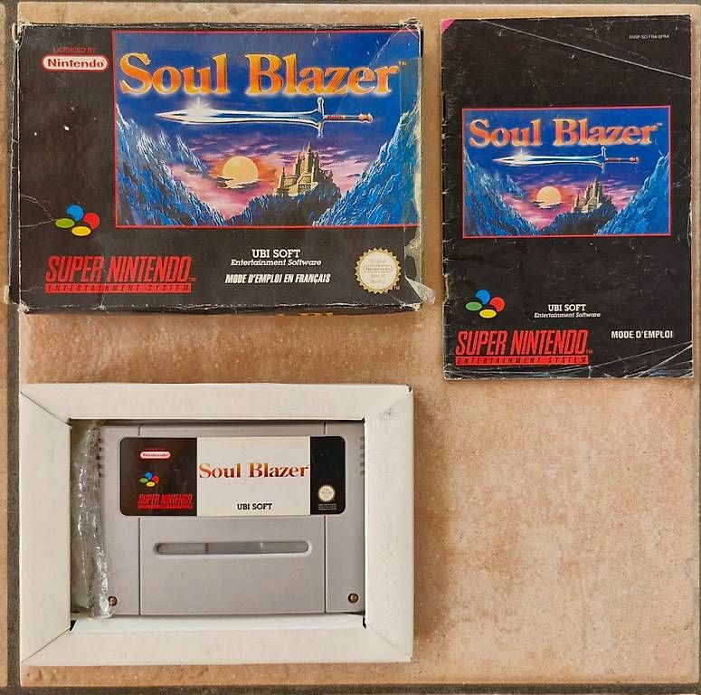 Nintendo Jeux: Soul Blazer - SNES PAL FR – D'occasion à Cortaillod par tul_66w9