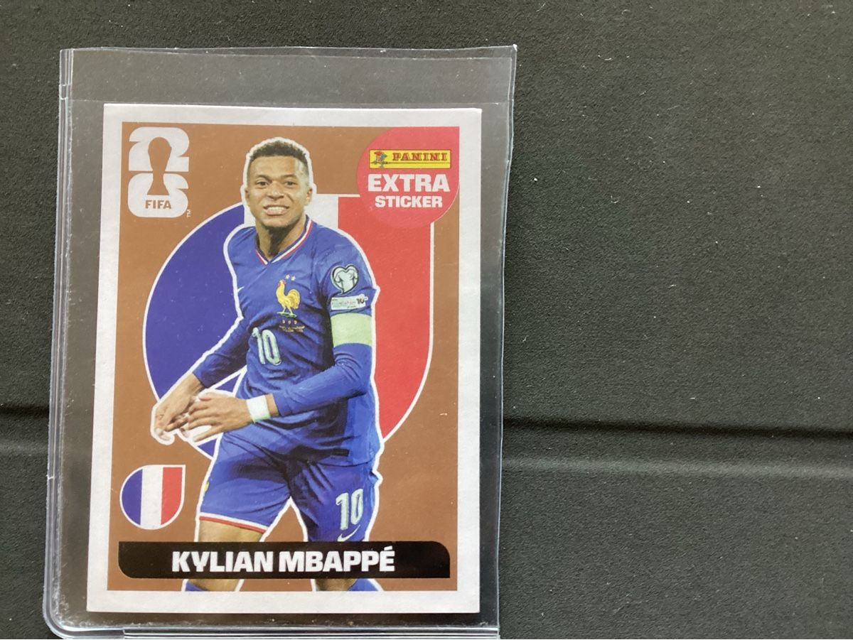 Panini Carte collezionabili: PANINI EXTRA STICKER KYLIAN MBAPPÉ BRONZE  – Nuovo (secondo la descrizione) da Gryon venduto da Simul