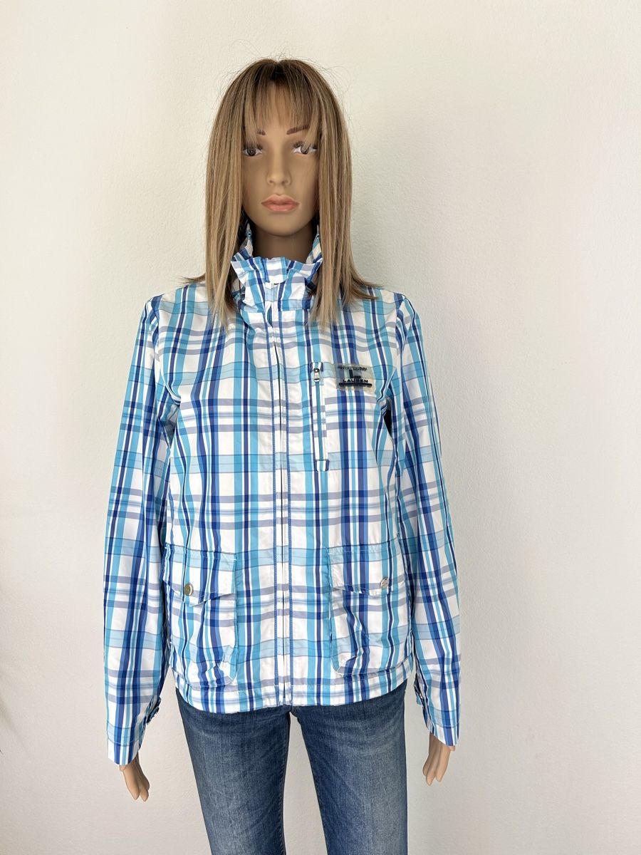 Ralph Lauren Giacche: Blue White Plaid Jacket Ralph Lauren, Size M – Nuovo (secondo la descrizione) da Saland venduto da ele_vc96 2