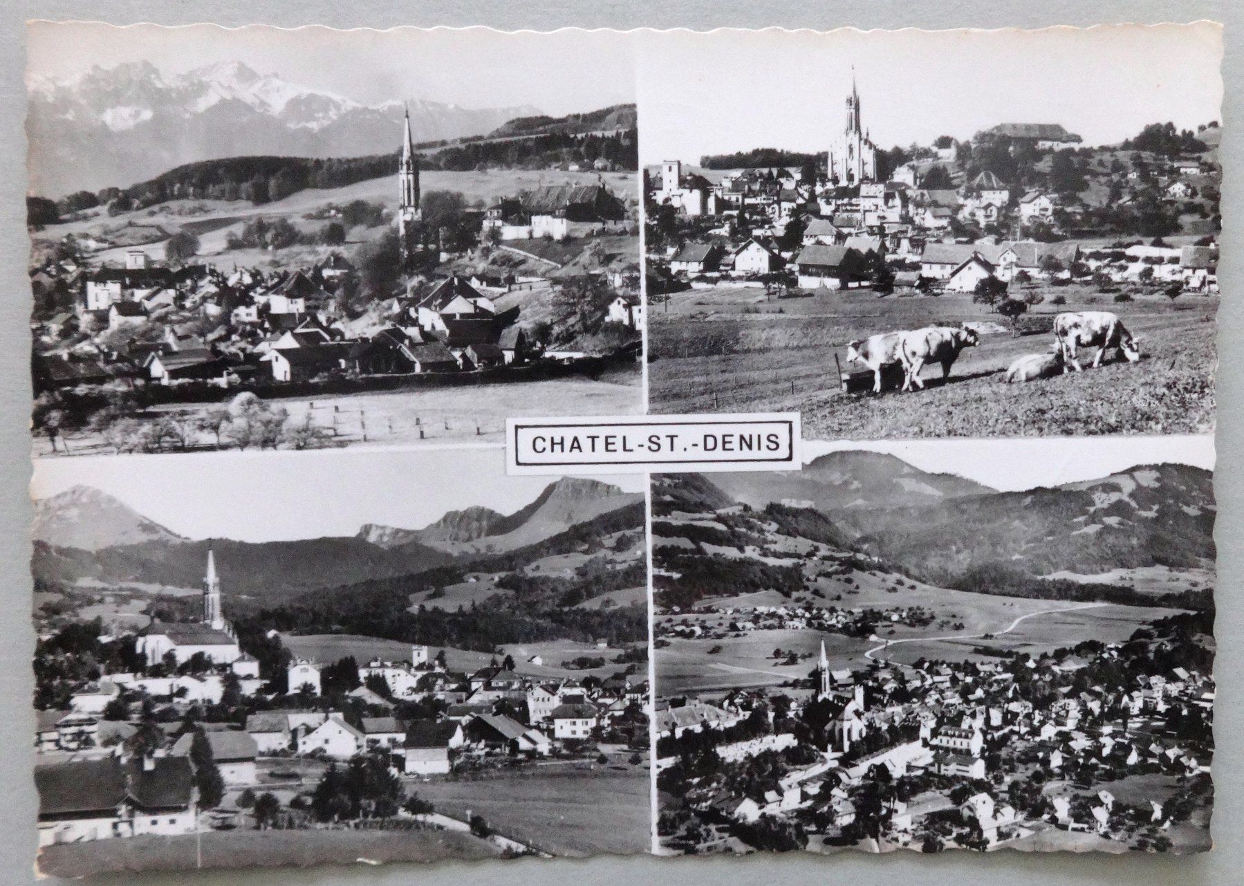 Cartes postales: Châtel-St.-Denis – Défectueux à Fétigny par Billy2miny
