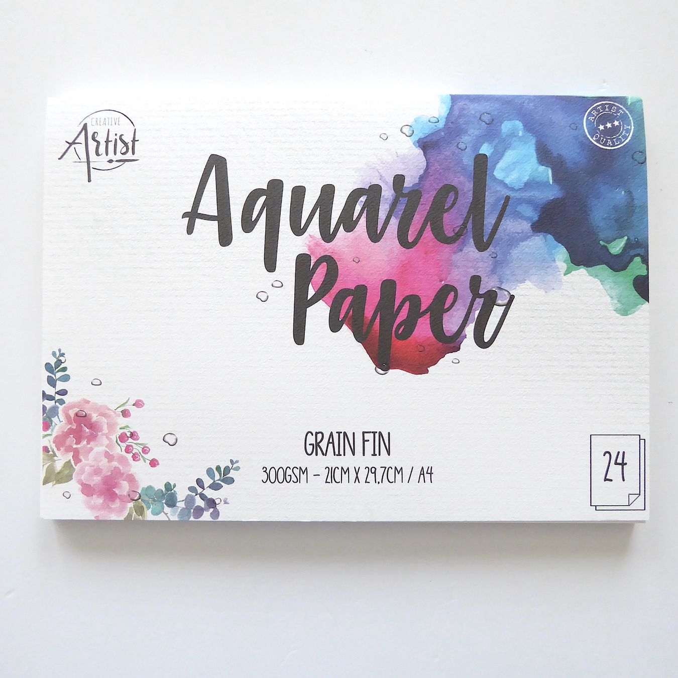 Carta: Aquarell Papier 300mg - A4 - 24 Blatt – Nuovo (secondo la descrizione) da Basel venduto da Kunterbunt12