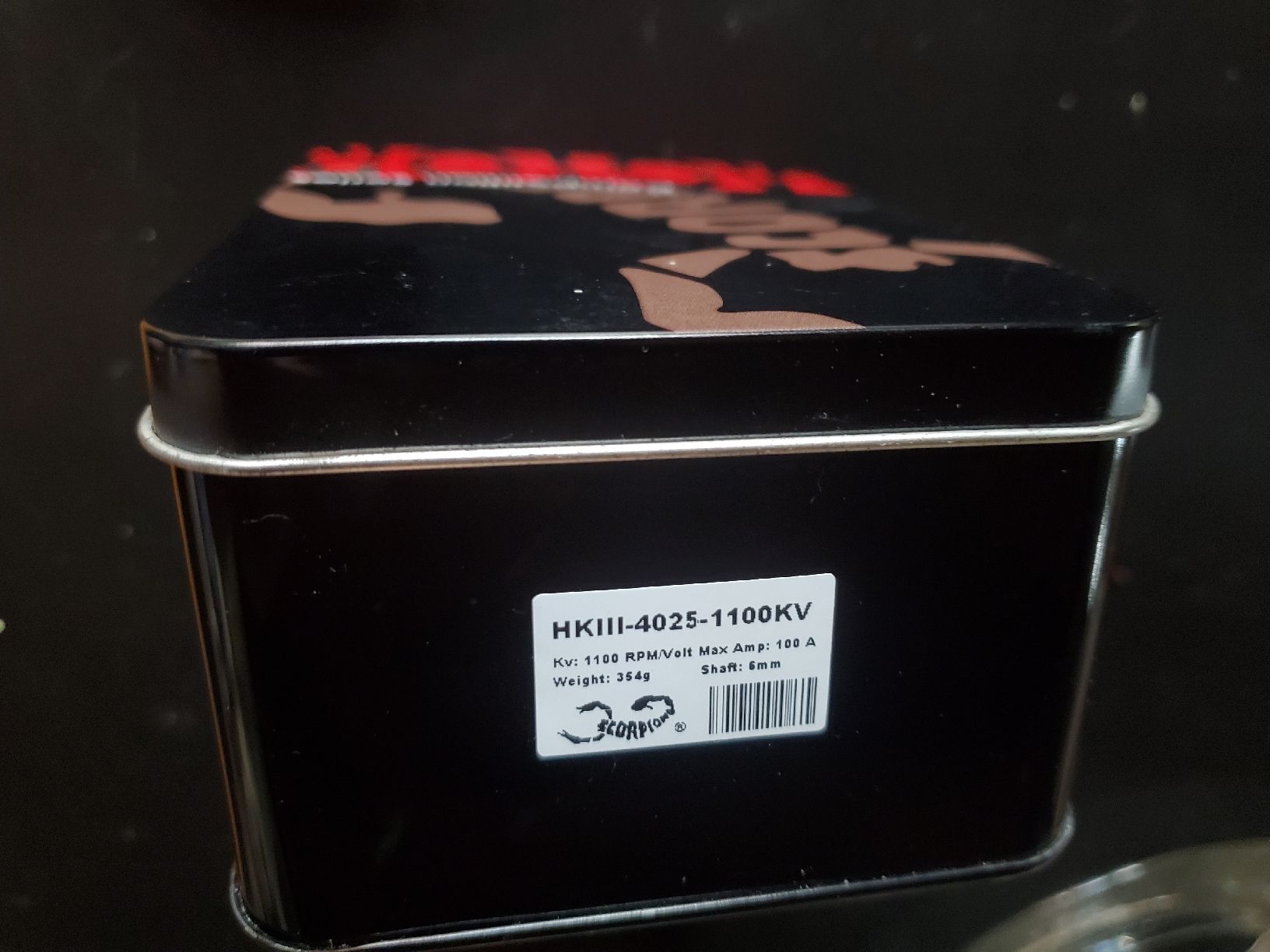 Motoren: SCORPION HKIV-4025-1100KV – Gebraucht aus Hausen AG von Lothar64 2