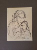 Original Bleistiftzeichnung Roswitha Dörig