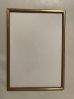 3 x Goldene/Braune HolzBilderrahmen 24x29.7cm - Top Zustand