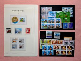 2 Albumseiten frankaturgültige Marken 2004/2014 CHF 100.-