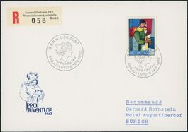1962 Pro Juventute - Blockausschnitte - Ersttagsbrief FDC ET