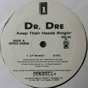 Dischi in vinile: Dr. Dre ‎– Keep Their Heads Ringin' (12") – Usato da Genève venduto da jim.k