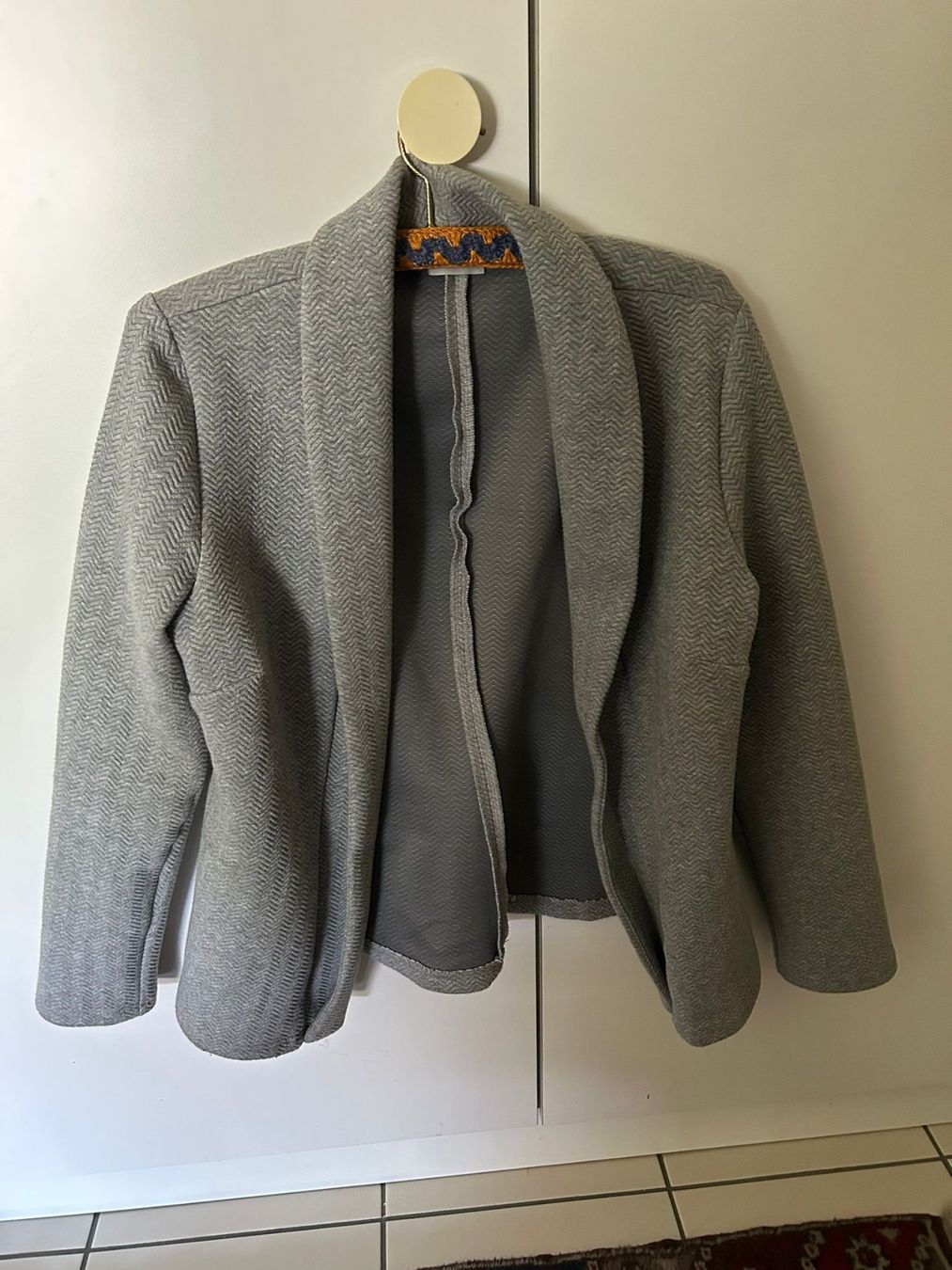 Giacche: Blazer grigio poliestere BlueMotion tg.L – Usato da Melano venduto da H-Sara