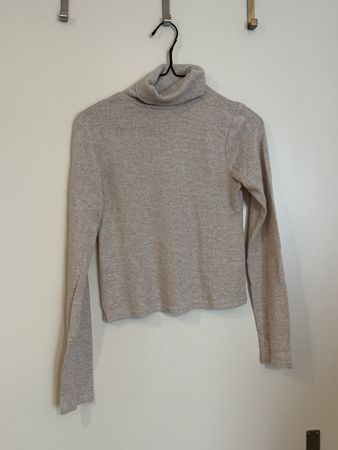 Rollkragenpullover beige ZARA Gr. M